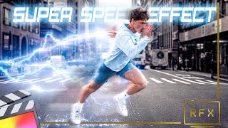 FLASH Super Speed Effect  Final Cut Pro X Tutorial [upl. by Hilde]