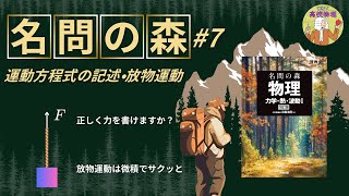 【名問の森 力学7】運動方程式を記述して微積を使って放物運動を解きましょう！東工大物理出身の私が丁寧に解説します 大学受験 微積物理 高校物理 [upl. by Karry]