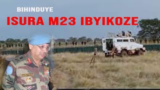 MONUSCO IHUYE NIBYAGO NYUMA YOKUTARASA M23 IRASHINJWA GUTANGA RWINDI [upl. by Alake397]