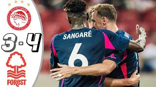 Nottingham Forest vs Olympiacos 4 3 All Goals amp Highlights  Friendly Match 2024 [upl. by Ylicec]