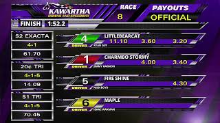 Kawartha Downs Harness Racing Live [upl. by Nassah]