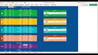 Excel Copa América 2024 Quiniela  Prode  Schedule  Fixture [upl. by Enreval859]