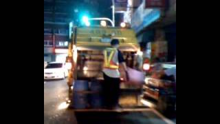 Garbage day in Tainan Taiwan [upl. by Dorsy]