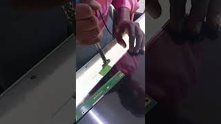 LG 24inch LED TV penal repairing cof bonding process 24inch inolex penal repairing [upl. by Tan]