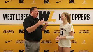 Post Game Press Conference  Bella Dart  Fairmont State [upl. by Munniks]