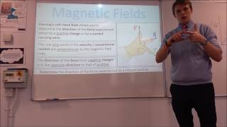 A Level Physics All Exam Boards Magnetic Fields Forces on Charged Particles [upl. by Eirojram391]