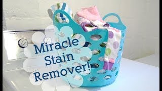 Miracle Stain Remover For Your Laundry [upl. by Atiuqal]