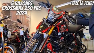 5 Razones Para Comprar La Nueva Vento Crossmax 250 Pro 2024😱  ¡Cosa Bonita🔥 [upl. by Esbensen]