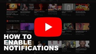 How to Enable Notifications on YouTube [upl. by Shirah932]