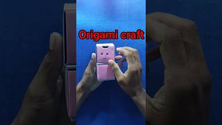 how to make a diy paper craft  new diy origami paper craft boxshorts craft [upl. by Mathi]