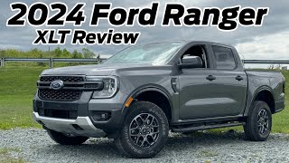 2024 Ford Ranger XLT Review [upl. by Larue]