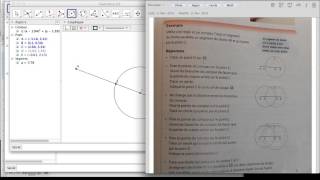 Droites parallèles à laide de cercle dans GéoGebra [upl. by Enaz]