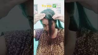 Big forehead hairstyle shorts hairstyle hair trending nagmavlog [upl. by Enaid738]