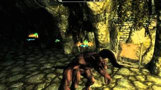 Skyrim  Zodd Beast InGame Test [upl. by Roscoe]