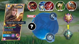 TRY THIS NEW META SEMITANK LANCELOT BUILD FOR EASY RANK UP IN 2024 100 BROKEN😱🔥 [upl. by Phelips528]