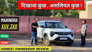 New Mahindra xuv 3xo 2024 🚀 Ownership Review 💯 xuv 3x0 Pros And Cons🏁 [upl. by Seldon]