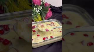 Vermicelli Fruit Custard 😋 Recipe shorts ytshorts youtubeshorts 👌 Perfect Dessert 🍨 [upl. by Ermine145]