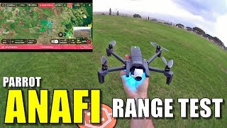 Parrot ANAFI Review  Part 3  Range Test InDepth [upl. by Purington722]