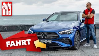 Mercedes CLE Coupé amp Cabrio 2023  sportliches Fahren und luxuriöses Gleiten  mit Holger Preiss [upl. by Lawan]