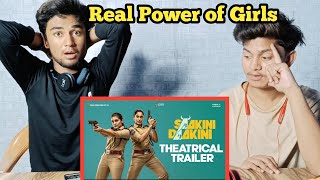 Reaction to Saakini Daakini Theatrical Trailer  Regina Cassandra  Nivetha Thomas  Sudheer Verma [upl. by Ma]