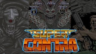 Super Contra for Arcades from Konami [upl. by Ainalem]