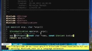 Vim auto completion [upl. by Netsirhc]