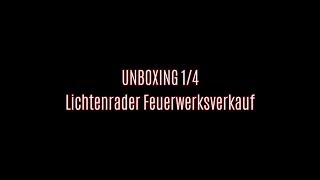 Silvester Unboxing 2018 14  Lichtenrader Feuerwerksverkauf [upl. by Benedick]