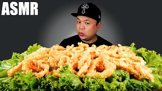 ASMR DEEP FRIED CALAMARI SQUID RINGS MUKBANG EATING SOUNDS NO TALKING  ASMR JonOnTable [upl. by Culberson]