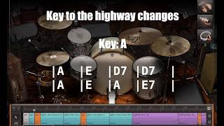 Key To The Highway Blues Jam track [upl. by Ier179]