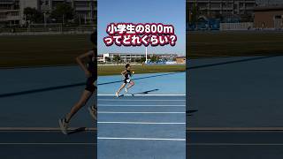 800m走、小学生ってどれくらい？？ 800m 持久走 マラソン 陸上 [upl. by Dulcia]