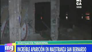 Increíble aparición paranormal en maestranza San Bernardo  Mucho Gusto  17072013  Mega [upl. by Ybocaj79]