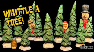 Carve a Forest with just a Knife Full Tutorial 1x1 Series [upl. by Rochkind]