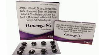 Oxomega 9G Softgel Capsules [upl. by Elinnet]