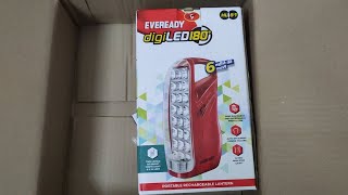 Everyday Emergency Light Unboxing  Flipkart best product  EVEREADY HL 5  14 hrs Lantern Emergency [upl. by Thetis]