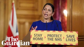 Coronavirus UK no date for ending lockdown says Priti Patel [upl. by Herzog554]