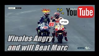 MotoGP 2018 VALENCIA  Vinales Angry and will beat Marc Marquez [upl. by Bonney491]