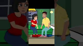 Pati aur patni mein batchitcartoon shortvideo subscribe YouTube please end [upl. by Cherey]