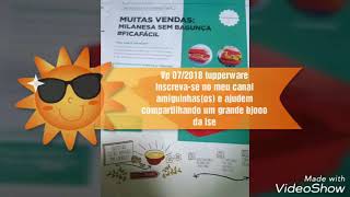 Vp 072018 tupperware Mais novidades [upl. by Sixele]