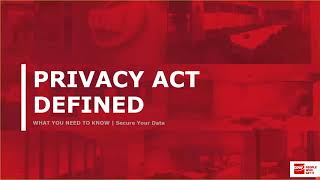 Data Privacy Webinar Presented by CDW Canada [upl. by Sherlocke240]