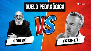 Paulo Freire Vs Célestin Freinet [upl. by Abebi]