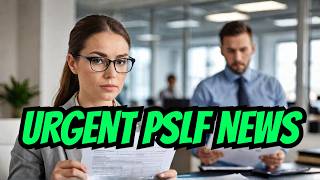 Urgent Update On PSLF  Dept of Ed Transfer Is Complete [upl. by Lessard]