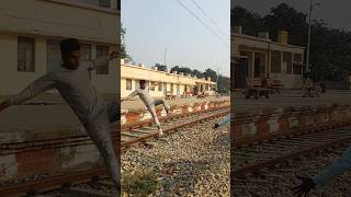 Railway station😎😇 Viralvideos reelsindia hardware super shoetsvideo trending viralpost [upl. by Ahsirtak758]