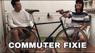 REVIEW COMMUTER BIKE FIXIE  GAUSAH GENGSI BIKIN AJA DULU ft HAFIDZ RAHMANI  YOWES [upl. by Engleman]