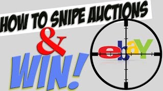 How YOU can SNIPE eBay auctions and STEAL the WIN [upl. by Halland]