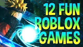 Top 12 Most Fun Roblox games in 2021 [upl. by Evad]