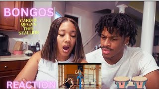 THEEFAMOUSSJAY CARDI B AND MEGAN THE STALLION BONGOS REACTION [upl. by Eirameinna14]