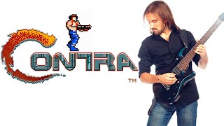 ➡ Contra All stages soundtrack Metal cover nesdendy With gameplay contra nes music [upl. by Anid472]