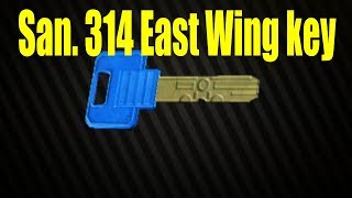 Escape From Tarkov  San 314 East Wing key [upl. by Bryon680]