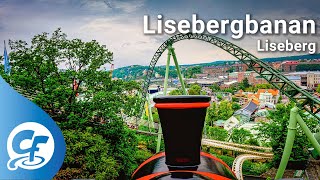 Lisebergbanan front seat onride 5K POV 60fps Liseberg [upl. by Annaierb780]