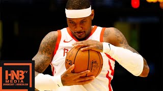 Carmelo Anthony 16 pts 5 reb 1 stl Full Highlights vs Pacers  04102018 NBA Preseason [upl. by Beeck]